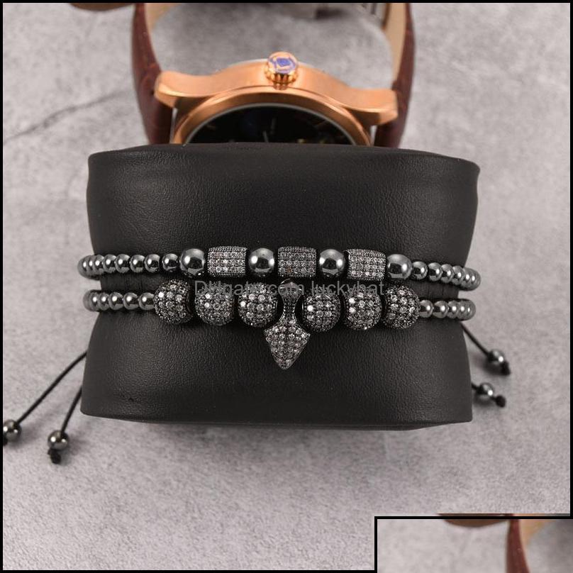 Bangle Bracelets Jewelry Super Quality 2Pcs/Set 18K Gold Plating Fl Diamond Ball Charm Bracelet Micro Pave Cz Darts Beaded For Ot1Nw
Bangle Bracelets Jewelry Super Quality 2Pcs/Set 18K Gold Plating Fl Diamond Ball Charm Bracelet Micro Pave Cz Darts Beaded For Ot1Nw