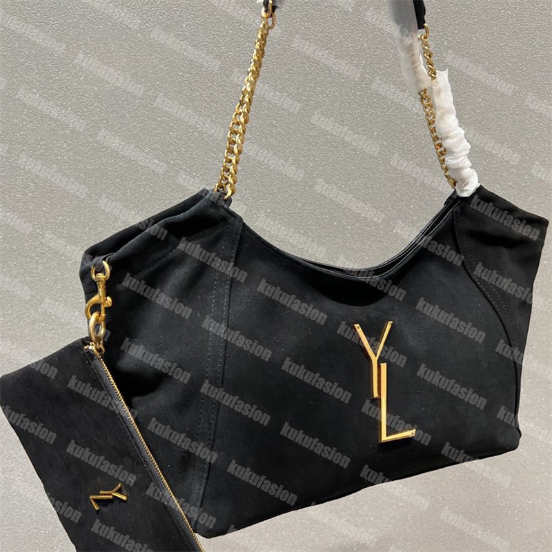 Large Suede Handbags Women Designer Shoulder Bags Luxurys Designers S Hobos Totes Chains Purses Vantage Handbag Brushed Winter Handbag, Black
Large Suede Handbags Women Designer Shoulder Bags Luxurys Designers S Hobos Totes Chains Purses Vantage Handbag Brushed Winter Handbag, Black