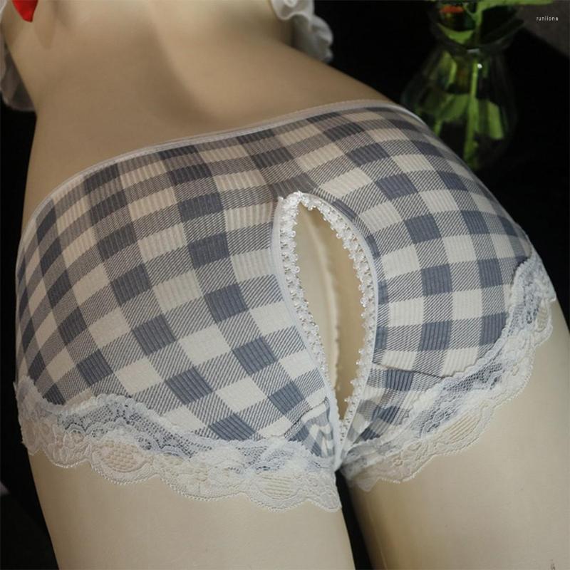 Underpants Open File Sexy Panties Men Women Same Underwear Low Waist Lattice Lace Trim Sissy Briefs Crothless Gaywear A50, Green grid
Underpants Open File Sexy Panties Men Women Same Underwear Low Waist Lattice Lace Trim Sissy Briefs Crothless Gaywear A50, Green grid