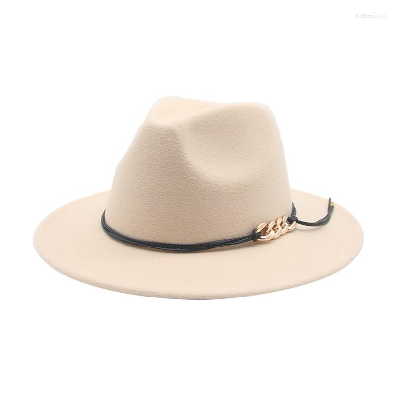 Berets Fedora Hat Women Men Wide Brim Solid Color Chain Band Jazz Caps Fascinator Winter Autumn Formal Vintage Hats, Camel
Berets Fedora Hat Women Men Wide Brim Solid Color Chain Band Jazz Caps Fascinator Winter Autumn Formal Vintage Hats, Camel