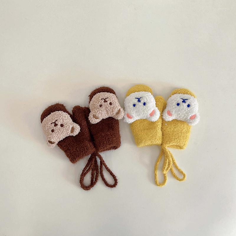 Hair Accessories Korean Bear Baby Gloves Cartoon Cute Plus Knitted Thick Winter Warm Mittens Soft Full Finger Infant Toddler Girl Rope, White
Hair Accessories Korean Bear Baby Gloves Cartoon Cute Plus Knitted Thick Winter Warm Mittens Soft Full Finger Infant Toddler Girl Rope, White