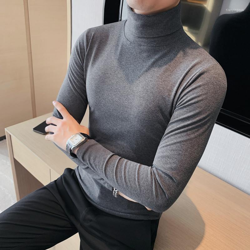 Men's T Shirts 2022 Autumn Winter Fleece Men T-shirt Long Sleeve Turtleneck Casual Slim Fit Tee Tops Business Social Bottoming Shirt, Black
Men's T Shirts 2022 Autumn Winter Fleece Men T-shirt Long Sleeve Turtleneck Casual Slim Fit Tee Tops Business Social Bottoming Shirt, Black