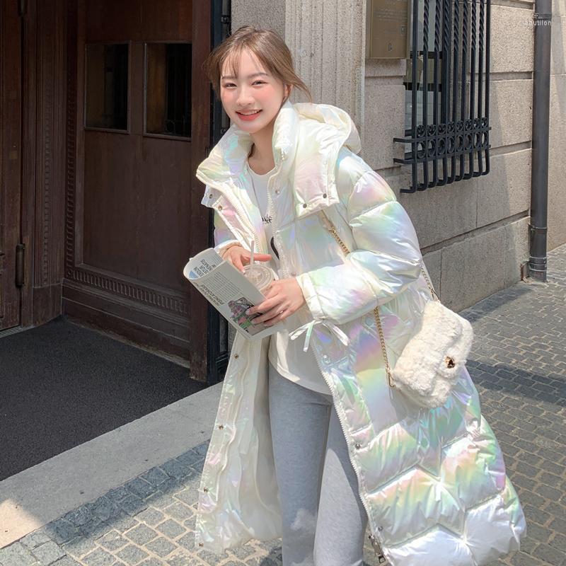 Women' Down Fashion Hooded Padded Jacket Wash-free Shiny Winter Thick Coat Mid-length 2022, Green
Women' Down Fashion Hooded Padded Jacket Wash-free Shiny Winter Thick Coat Mid-length 2022, Green