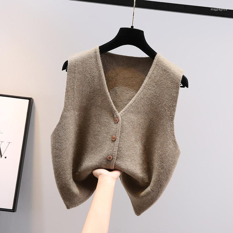 Women's Vests All-match 2022 Trend Fashion Knitted Vest Cardigan Sweater Women's Outer Spring And Autumn, Black
Women's Vests All-match 2022 Trend Fashion Knitted Vest Cardigan Sweater Women's Outer Spring And Autumn, Black