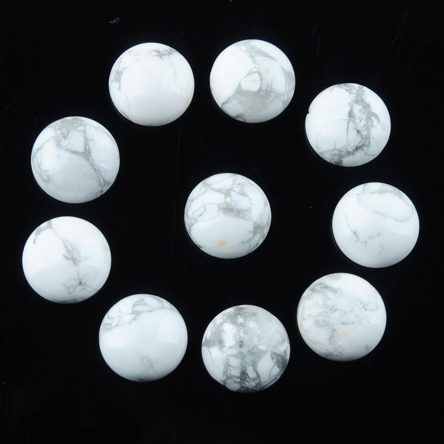 Natural Loose Gemstones Jewelry White Turquoise Round Flat Back Cabochons Fit 12mm Cameo Base Button Beads U3264
Natural Loose Gemstones Jewelry White Turquoise Round Flat Back Cabochons Fit 12mm Cameo Base Button Beads U3264