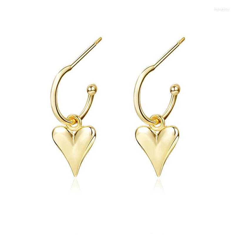 Dangle Earrings 925 Sterling Silver Stud Women Luxury Jewelry 18K Gold Plated Heart Love Pendant Hoop For 2022
Dangle Earrings 925 Sterling Silver Stud Women Luxury Jewelry 18K Gold Plated Heart Love Pendant Hoop For 2022