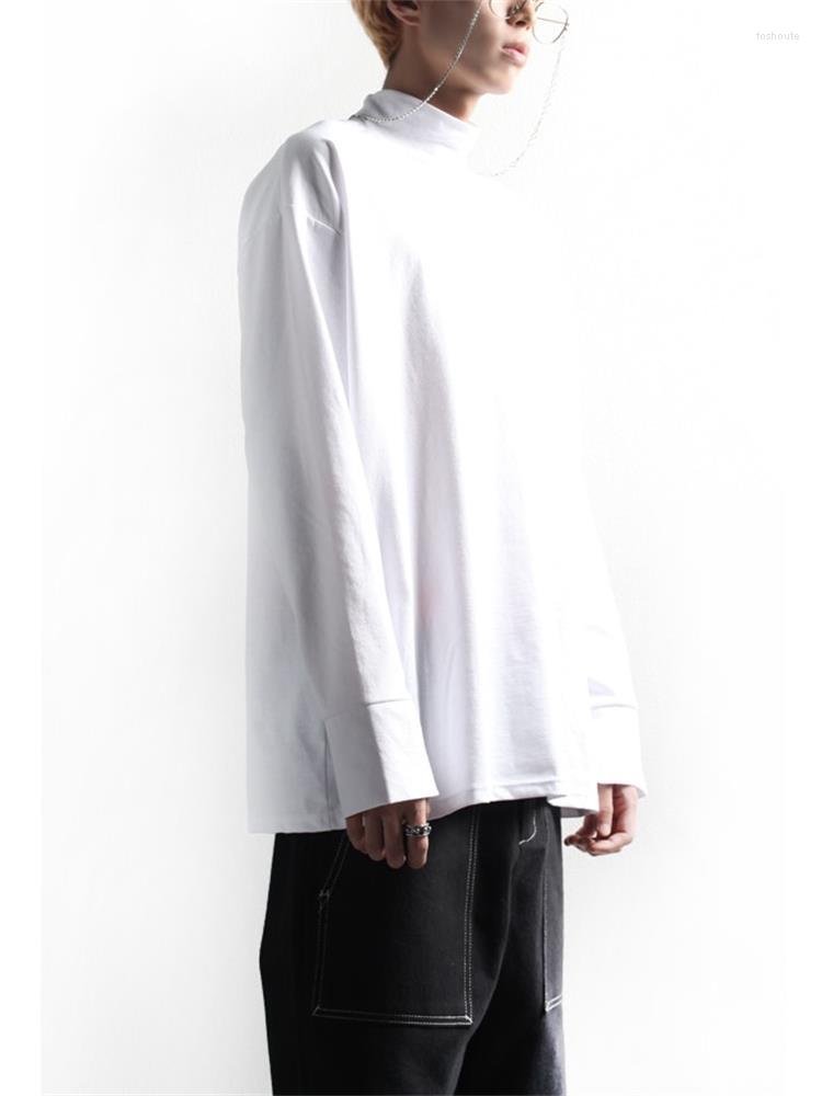 Men' T Shirts Men' Long Sleeve T-Shirt Spring And Autumn Half High Collar Stitching Cuff Korean Style Casual Loose Large Size, Black
Men' T Shirts Men' Long Sleeve T-Shirt Spring And Autumn Half High Collar Stitching Cuff Korean Style Casual Loose Large Size, Black