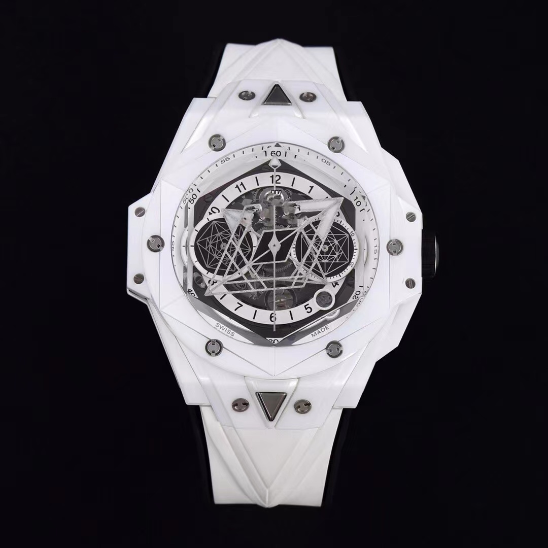 ZF factory ceramic process hollow 45mm wide 7750 movement tattoo 2 generation white men watch
ZF factory ceramic process hollow 45mm wide 7750 movement tattoo 2 generation white men watch