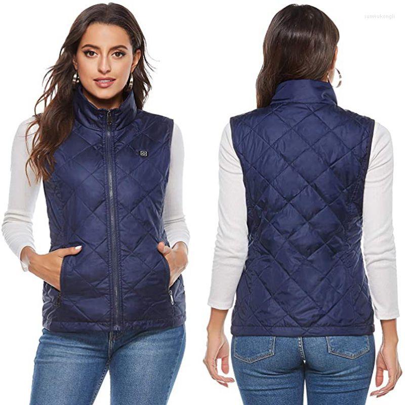 Hunting Jackets Women Winter USB Heating Vest Smart Cotton Infrared Electr Skating Ski SportWaistcoat Warm, Black 2area heated b
Hunting Jackets Women Winter USB Heating Vest Smart Cotton Infrared Electr Skating Ski SportWaistcoat Warm, Black 2area heated b