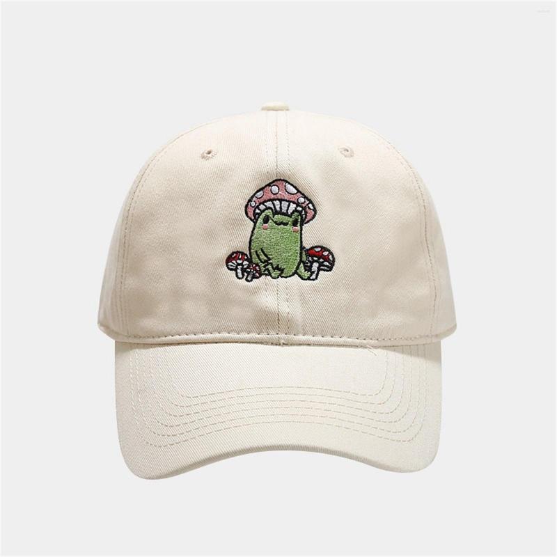 Ball Caps Cute Cartoon Frog Mushroom Embroidery Baseball Cap For Women Men Hats Casual Snapback Hat Cotton Hip Hop Unisex Sun, White
Ball Caps Cute Cartoon Frog Mushroom Embroidery Baseball Cap For Women Men Hats Casual Snapback Hat Cotton Hip Hop Unisex Sun, White