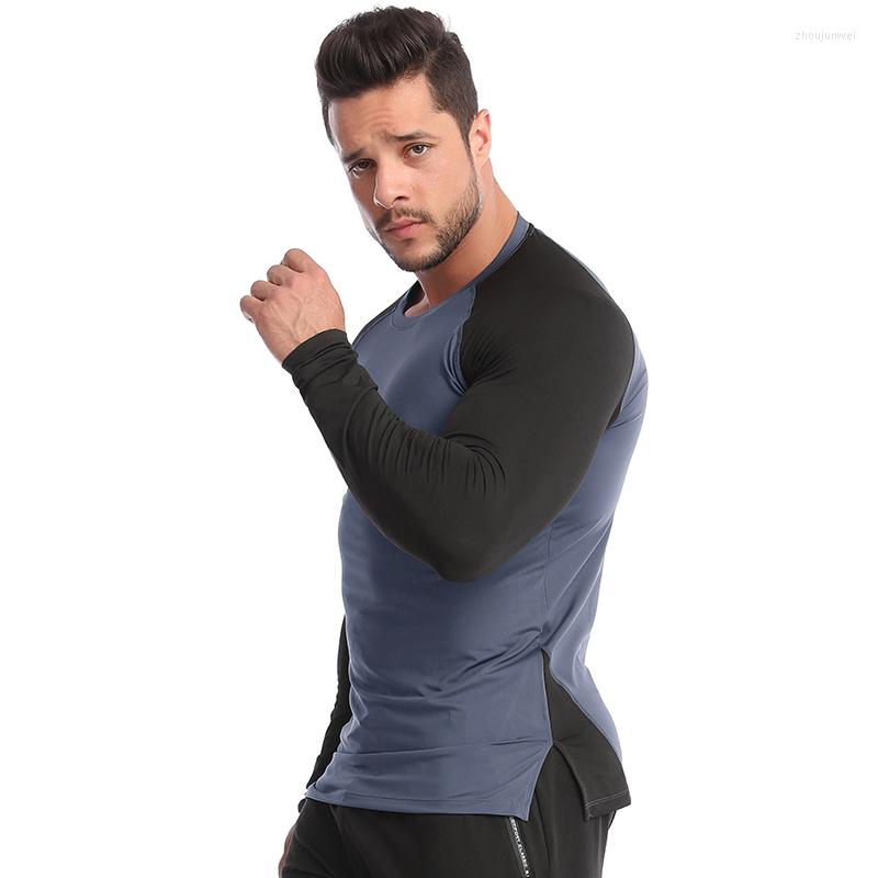 Men's Polos European And American Fitness Clothes Men's High Spring Fast Dry T-shirt Outdoor Training Running Long Sleeve Sportswear, Gray
Men's Polos European And American Fitness Clothes Men's High Spring Fast Dry T-shirt Outdoor Training Running Long Sleeve Sportswear, Gray