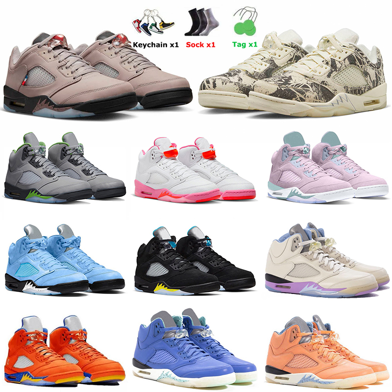 Jumpman 5 Mens Sports Basketball Shoes Size 13 With Socks Men Low Expression Trainers off 5s Green Bean Burgundy Oreo Concord UNC Aqua Easter PSGs Pinksicle Sneakers, A#19 40-47
Jumpman 5 Mens Sports Basketball Shoes Size 13 With Socks Men Low Expression Trainers off 5s Green Bean Burgundy Oreo Concord UNC Aqua Easter PSGs Pinksicle Sneakers, A#19 40-47