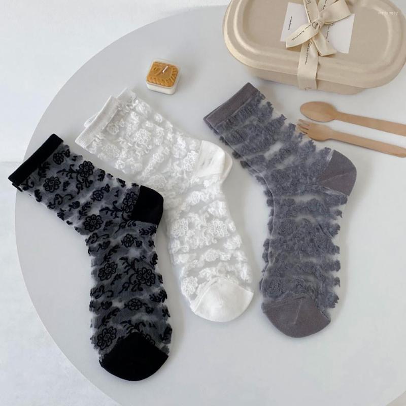 Women Socks Lolita Sexy Glass Silk Floral Print Women's Transparent Vintage For JK Girl Clothing Accessories, Khaki
Women Socks Lolita Sexy Glass Silk Floral Print Women's Transparent Vintage For JK Girl Clothing Accessories, Khaki