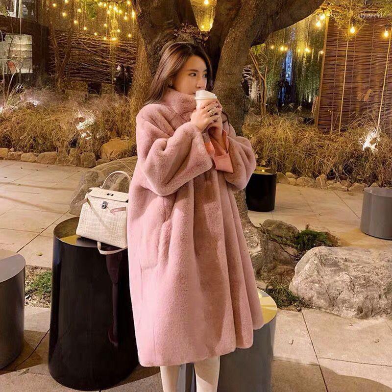 Women' Leather Korea 2022 Winter Women Faux Sheepskin Suede Coat Thick Flocking Wool Women' Long Coats Outerwear, 01
Women' Leather Korea 2022 Winter Women Faux Sheepskin Suede Coat Thick Flocking Wool Women' Long Coats Outerwear, 01
