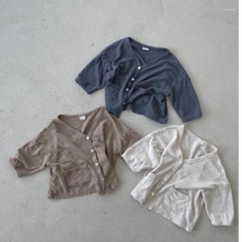 Jackets Baby Girl Summer Outdoor Sun Protection Full Sleeves Tops Kid Boy All-match Solid Single-breasted Thin Cotton Outwear, Brown
Jackets Baby Girl Summer Outdoor Sun Protection Full Sleeves Tops Kid Boy All-match Solid Single-breasted Thin Cotton Outwear, Brown
