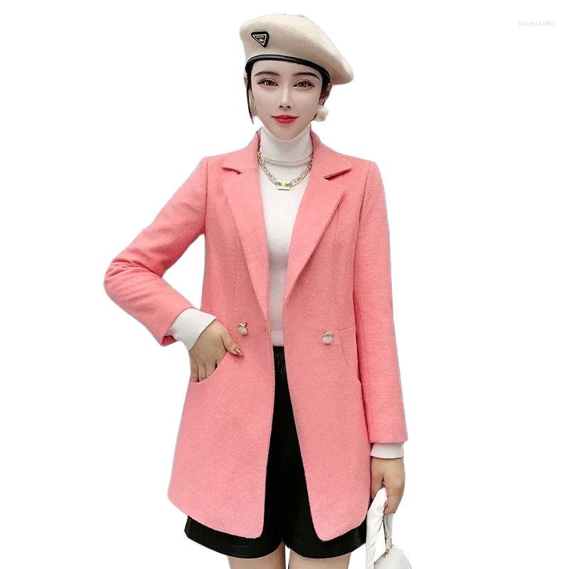 Women's Wool Fashion Ladies Woolen Coat 2022 Spring Autumn Jacket Blended Overcoat WomenSlim Elegant Female Windbreaker Outerwear Top, Black
Women's Wool Fashion Ladies Woolen Coat 2022 Spring Autumn Jacket Blended Overcoat WomenSlim Elegant Female Windbreaker Outerwear Top, Black