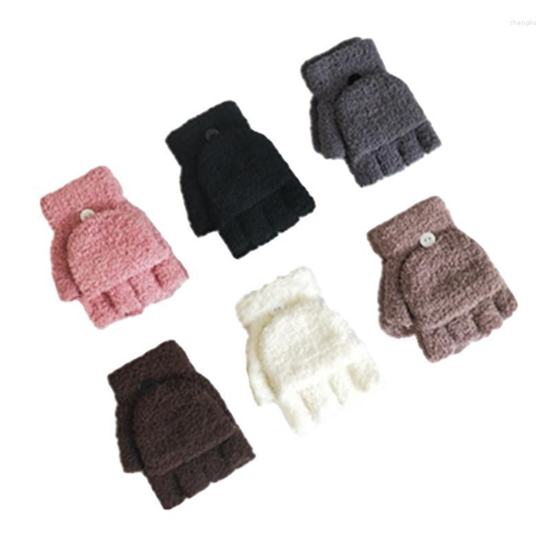 Hair Accessories Winter Children Thickened Warm Knitted Half-finger Clamshell Gloves Cute Boys And Girls Student Simple Plush 3-10 Years, White
Hair Accessories Winter Children Thickened Warm Knitted Half-finger Clamshell Gloves Cute Boys And Girls Student Simple Plush 3-10 Years, White