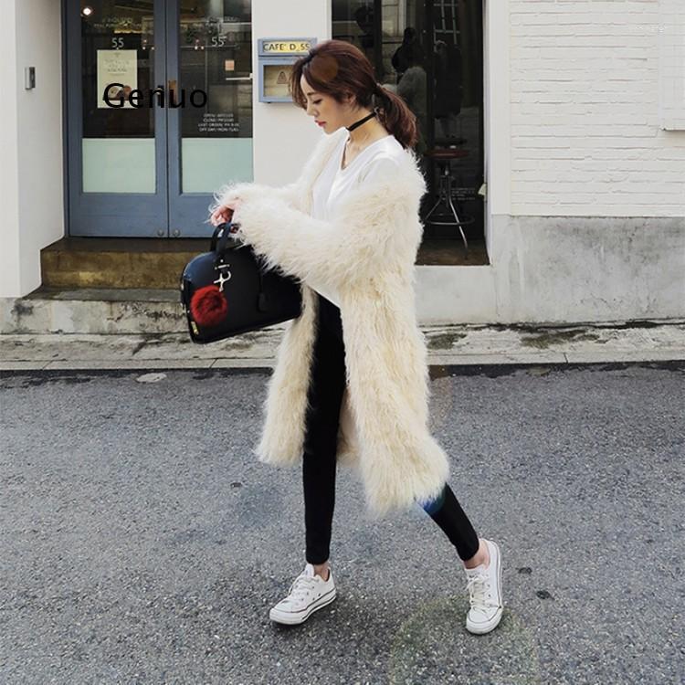 Women's Fur Winter Fashion Women's Coats And Jackets Faux Coat Long Sleeve Ladies Clothing Warm White Overcote
Women's Fur Winter Fashion Women's Coats And Jackets Faux Coat Long Sleeve Ladies Clothing Warm White Overcote