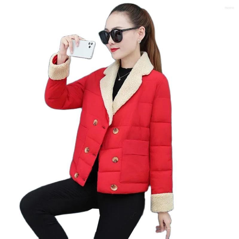 Women's Trench Coats 2022 Women's Down Cotton Clothes Short Autumn Winter Suit Fur Collar Loose Female Coat Double-Breasted Ladies, Army green
Women's Trench Coats 2022 Women's Down Cotton Clothes Short Autumn Winter Suit Fur Collar Loose Female Coat Double-Breasted Ladies, Army green