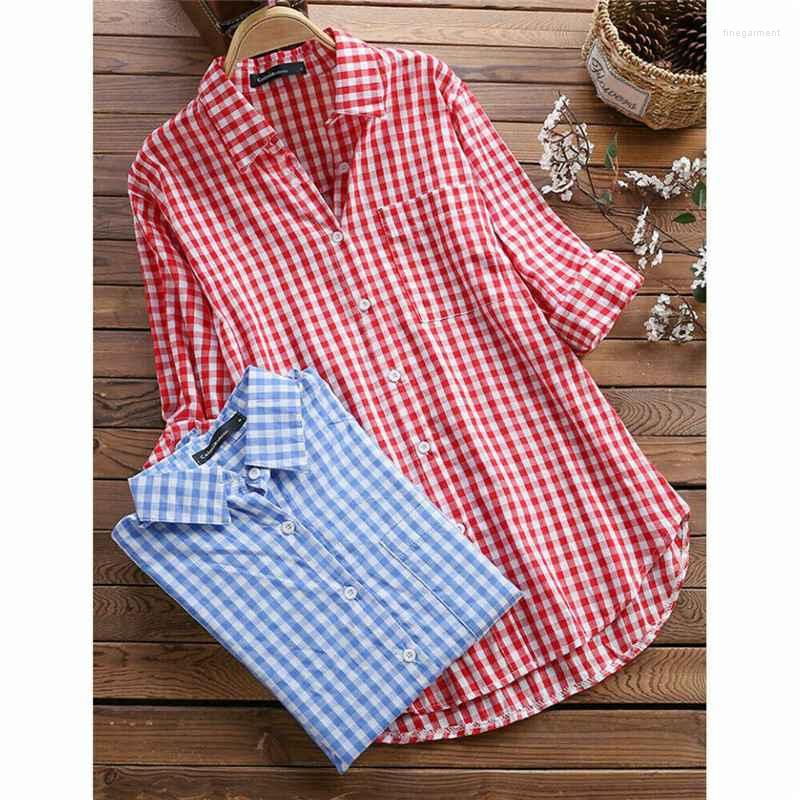 Women's Blouses Plus Size Womens Ladies Loose Casual Shirt Tops Blouse Long Sleeve Check Plaid, Blue
Women's Blouses Plus Size Womens Ladies Loose Casual Shirt Tops Blouse Long Sleeve Check Plaid, Blue
