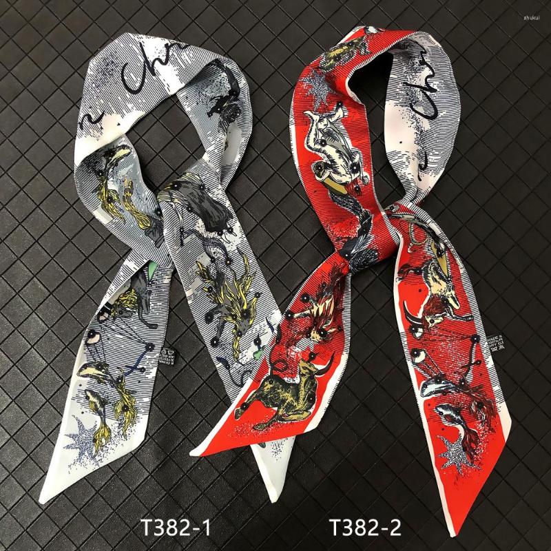 Scarves Early 2022 Animal Design Women's Small Scarf Binding Bag Handle Ribbon Hair Band Fashion
Scarves Early 2022 Animal Design Women's Small Scarf Binding Bag Handle Ribbon Hair Band Fashion