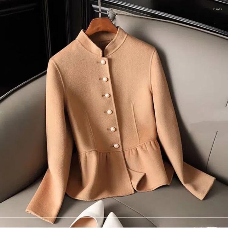 Women's Wool Womens Vintage Warm Woolen Coat V-neckline Office Ladies Solid Plus Size Long Sleeve Loose Tops Suit Jackets Female, Khaki
Women's Wool Womens Vintage Warm Woolen Coat V-neckline Office Ladies Solid Plus Size Long Sleeve Loose Tops Suit Jackets Female, Khaki