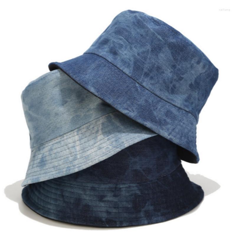 Berets Tie Dye Denim Bucket Hat Cap Casual Jean Reversible Panama Spring Summer Two Side Wear Women Sun Outdoor Hiking Fishing
Berets Tie Dye Denim Bucket Hat Cap Casual Jean Reversible Panama Spring Summer Two Side Wear Women Sun Outdoor Hiking Fishing