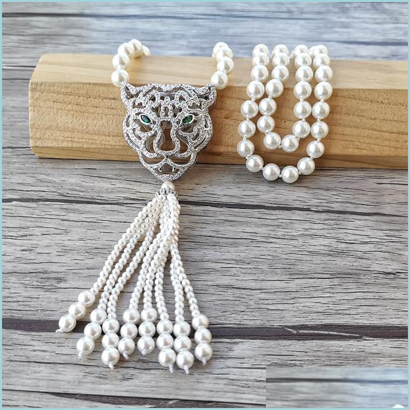 Pendant Necklaces Tiger Head Charm Pendant Cz Micro Pave Connector Natural Shell Pearl Beads Chain Tassels Jewelry Necklace Nk537 Dr Dh5Yw
Pendant Necklaces Tiger Head Charm Pendant Cz Micro Pave Connector Natural Shell Pearl Beads Chain Tassels Jewelry Necklace Nk537 Dr Dh5Yw