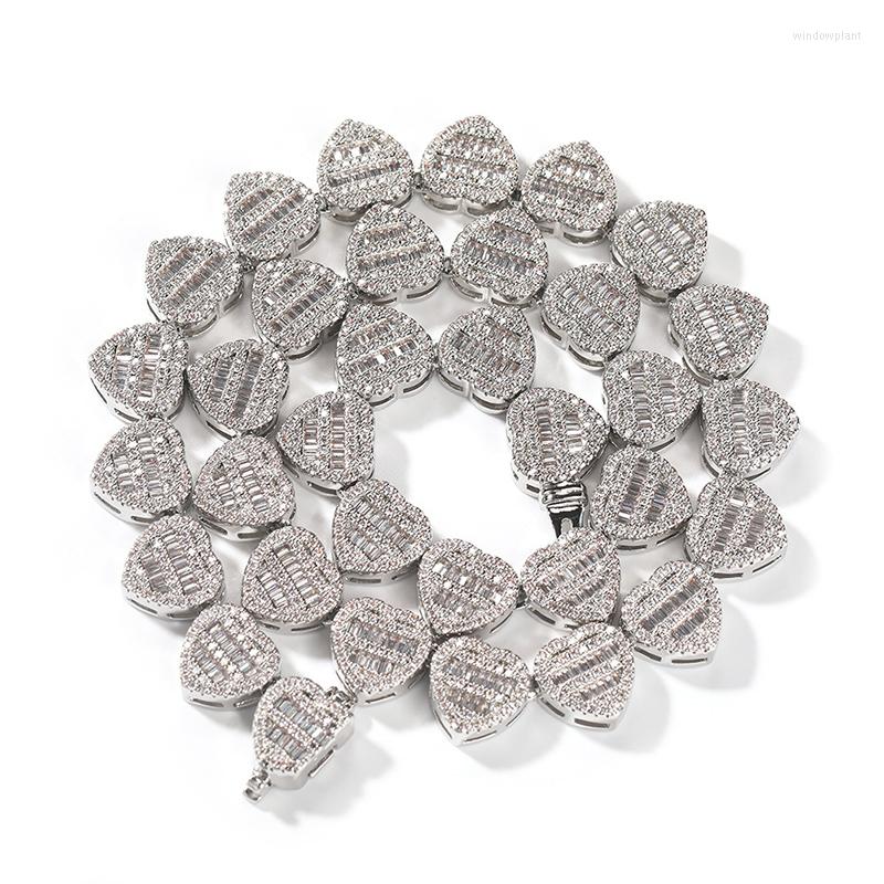 Chains Hip Hop Micro Paved Cuban Zirconia Bling Iced Out Hearts Link Chain Necklaces For Women Men Rapper Jewelry Gift
Chains Hip Hop Micro Paved Cuban Zirconia Bling Iced Out Hearts Link Chain Necklaces For Women Men Rapper Jewelry Gift