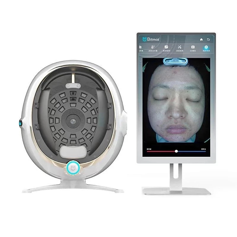 Multi-language Skin Diagnosis System 3D Magic Mirror AI Skin Analyzer Machine Face Tester Facial Analysis Management Scanner 21.5 Inches Screen Beauty Equipment
Multi-language Skin Diagnosis System 3D Magic Mirror AI Skin Analyzer Machine Face Tester Facial Analysis Management Scanner 21.5 Inches Screen Beauty Equipment