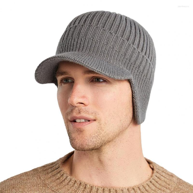 Berets 2022 Winter Visor Hat Men Windproof All Match Comfortable Ear Protection Knitted Caps For Apparel Accessories, Grey
Berets 2022 Winter Visor Hat Men Windproof All Match Comfortable Ear Protection Knitted Caps For Apparel Accessories, Grey