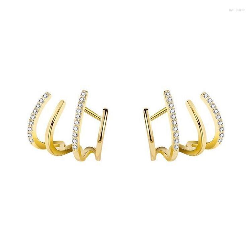 Backs Earrings Korean Earing Claw Ear Hook Clip For Women Four-Prong Setting CZ Gold Color Fashion Jewelry Year Gift
Backs Earrings Korean Earing Claw Ear Hook Clip For Women Four-Prong Setting CZ Gold Color Fashion Jewelry Year Gift