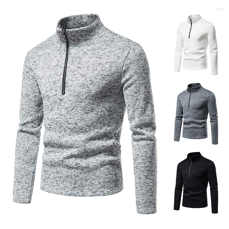 Men' Hoodies Men' Sweater European And American Placket Zipper Design Solid Color Turtleneck Bottoming Shirt Code Coat Men, Black
Men' Hoodies Men' Sweater European And American Placket Zipper Design Solid Color Turtleneck Bottoming Shirt Code Coat Men, Black