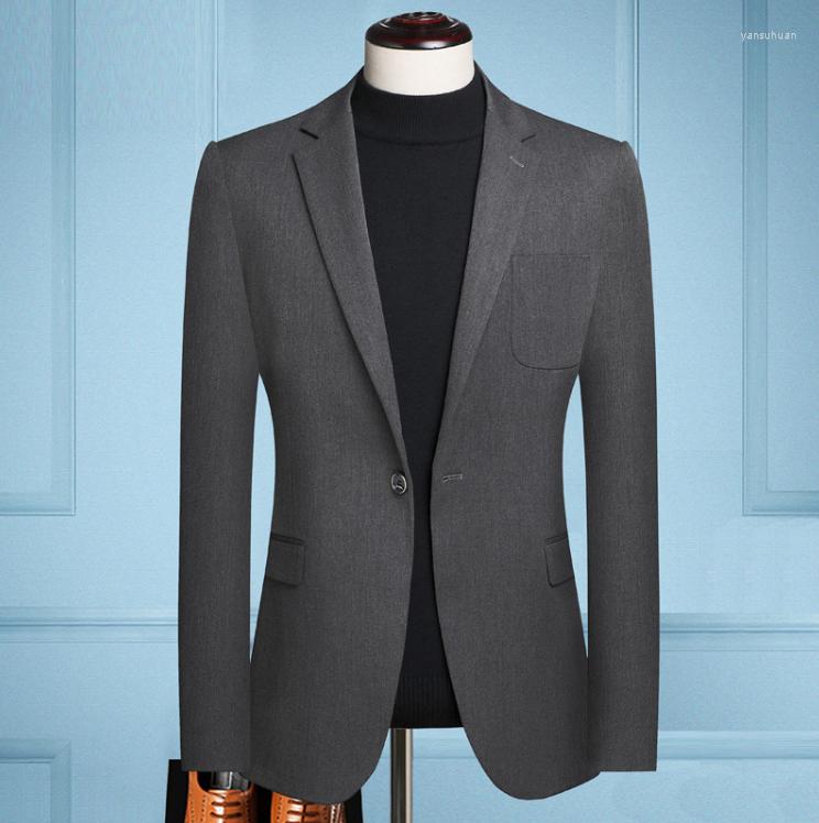 Men's Suits Customized Suit Slim Single Piece Men's Fashion Collar Jacket Business Casual Autumn Winter Large Coat, Blue
Men's Suits Customized Suit Slim Single Piece Men's Fashion Collar Jacket Business Casual Autumn Winter Large Coat, Blue