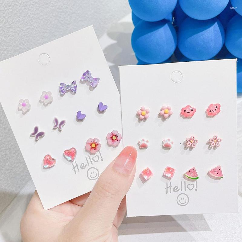 Stud Earrings Cute Small Ceramic For Women Girls Kids Cartoon Animal Flower Candy Color Mixed Female Temperament Earring Jewelry
Stud Earrings Cute Small Ceramic For Women Girls Kids Cartoon Animal Flower Candy Color Mixed Female Temperament Earring Jewelry