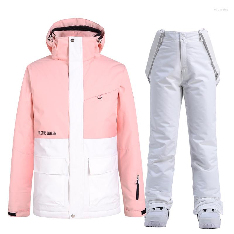 Skiing Suits 1-2Pcs Fashion Snowboard Ski Suit Jackets And Pants Warm Waterproof Snowsuit Women's Outdoor Winter Snow Coat Hooded 2022, White pants
Skiing Suits 1-2Pcs Fashion Snowboard Ski Suit Jackets And Pants Warm Waterproof Snowsuit Women's Outdoor Winter Snow Coat Hooded 2022, White pants