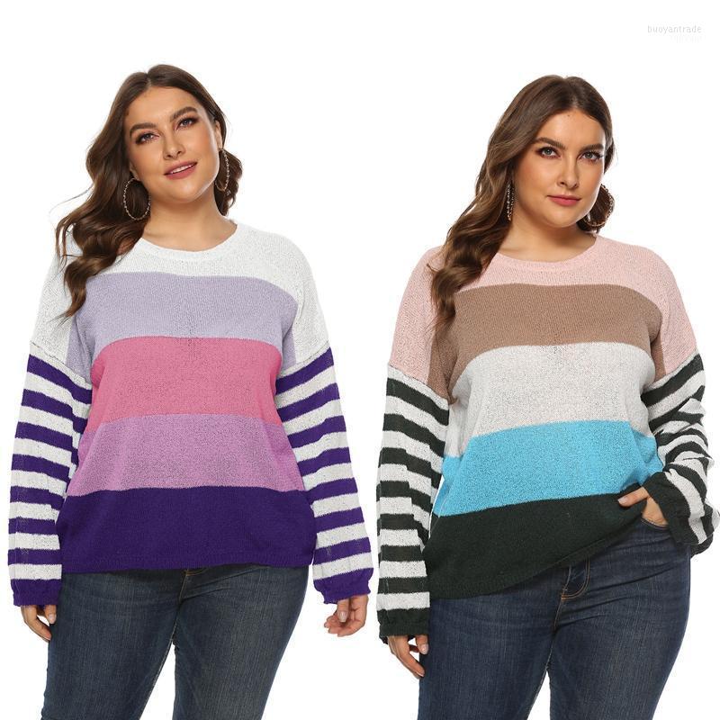 Women's Sweaters Women's Autumn Winter Long Sleeve O-Neck Sweater Plus Size Loose Knit Pullovers Striped Vintage, Purple
Women's Sweaters Women's Autumn Winter Long Sleeve O-Neck Sweater Plus Size Loose Knit Pullovers Striped Vintage, Purple