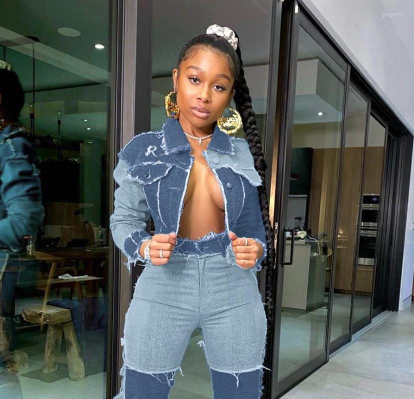 Women' Jackets 2022 Winter Women Streetwear Long Sleeve Button Up Denim Fashion Sexy Patchwork Jeans Coat Tops Plus Size Clothing, Black
Women' Jackets 2022 Winter Women Streetwear Long Sleeve Button Up Denim Fashion Sexy Patchwork Jeans Coat Tops Plus Size Clothing, Black