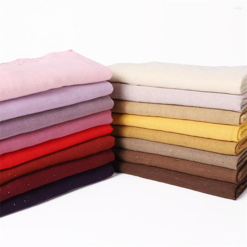 Scarves Women's Viscose Glitter Plain Scarf Lady Lightweight Soft Fashion Solid Color Head Wrap Shawls Gold Shimmer Women Muslim Hijab
Scarves Women's Viscose Glitter Plain Scarf Lady Lightweight Soft Fashion Solid Color Head Wrap Shawls Gold Shimmer Women Muslim Hijab