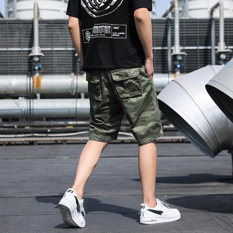 Men's Shorts Men's Camo Cargo Multi Pocket Knee Length Casual Summer Workout Pants Plus Size Loose, Blue
Men's Shorts Men's Camo Cargo Multi Pocket Knee Length Casual Summer Workout Pants Plus Size Loose, Blue
