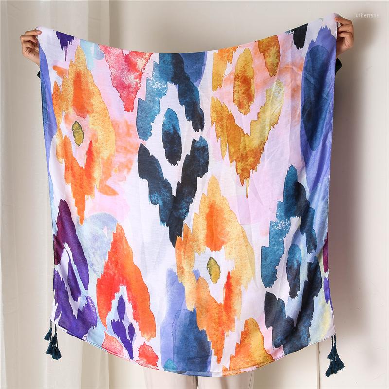 Scarves Women High Quality Gradient Painting Viscose Shawl Scarf Warm Long Shawls Autumn Winter Muslim Hijab All Match Pashmina Wraps
Scarves Women High Quality Gradient Painting Viscose Shawl Scarf Warm Long Shawls Autumn Winter Muslim Hijab All Match Pashmina Wraps