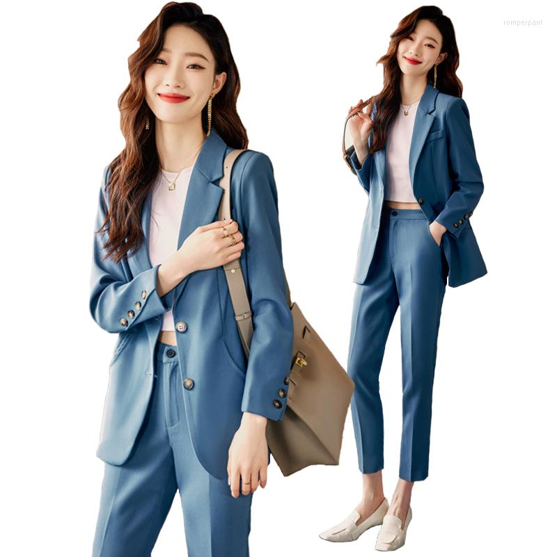 Women' Two Piece Pants High End Professional Suits Women 2022 Autumn Fashion Temperament Long Sleeve Slim Blazer And Office Ladies Work, Black
Women' Two Piece Pants High End Professional Suits Women 2022 Autumn Fashion Temperament Long Sleeve Slim Blazer And Office Ladies Work, Black