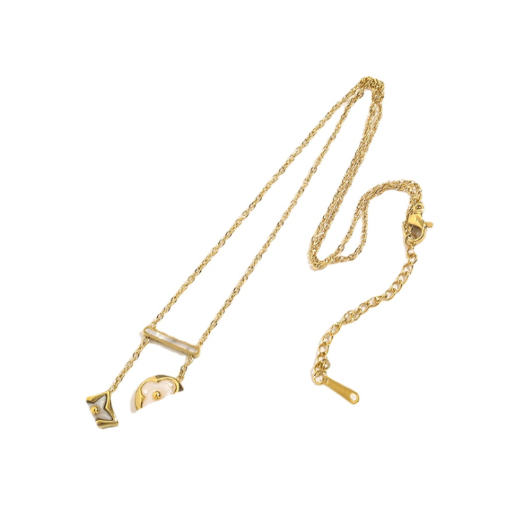 Fashion Women Luxury Designer Necklace Choker Pendant Chain 18K Gold Plated Stainless Steel Letter Necklaces Statement Jewelry Accessories
Fashion Women Luxury Designer Necklace Choker Pendant Chain 18K Gold Plated Stainless Steel Letter Necklaces Statement Jewelry Accessories