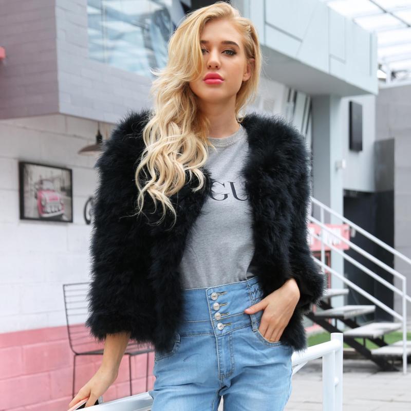 Women' Fur Women' Leather Coat Autumn And Winter Imitation Ostrich Short For Women Faux, White
Women' Fur Women' Leather Coat Autumn And Winter Imitation Ostrich Short For Women Faux, White