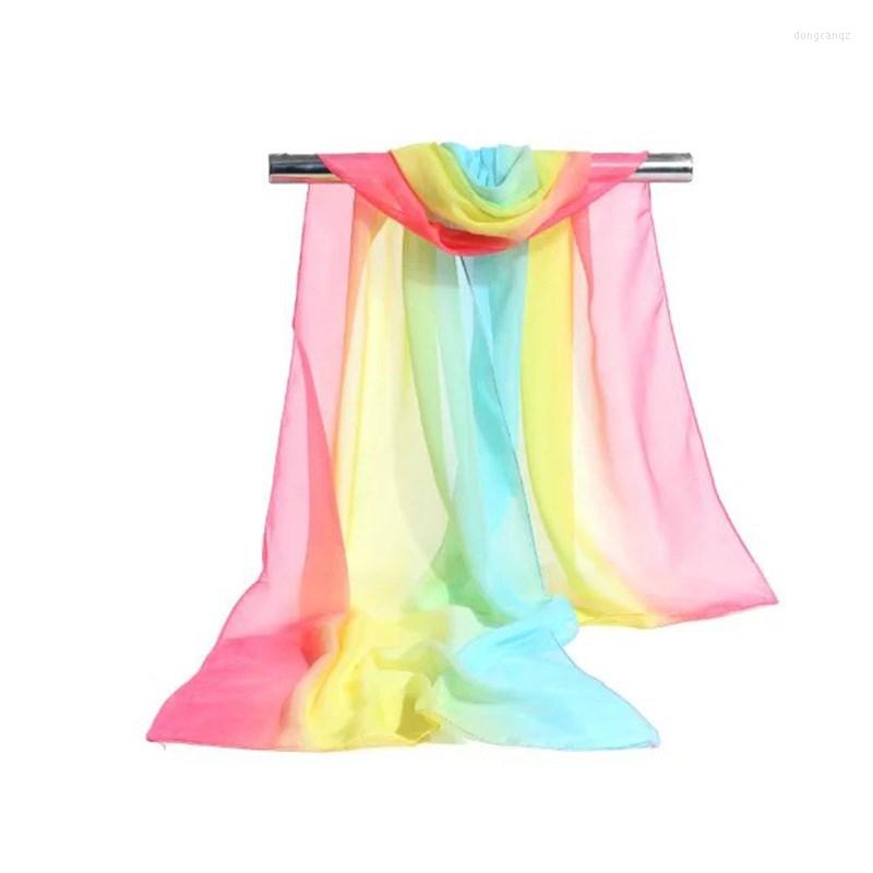 Scarves 160 50cm Fashion Woman Color Gradient Chiffon Scarf Wild Shawl Sunscreen Flower Floral Girl
Scarves 160 50cm Fashion Woman Color Gradient Chiffon Scarf Wild Shawl Sunscreen Flower Floral Girl