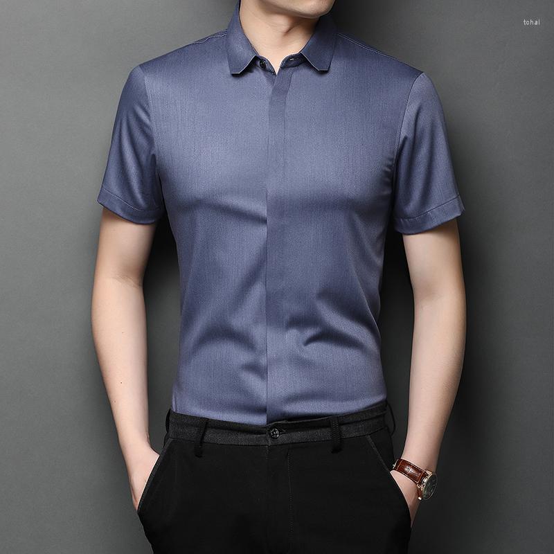 Men' Casual Shirts Silk Mens Large Sizes Office Dresses Summer For Men Big White Blouse Green Elegant Grey Fashionable Clothes, Black
Men' Casual Shirts Silk Mens Large Sizes Office Dresses Summer For Men Big White Blouse Green Elegant Grey Fashionable Clothes, Black