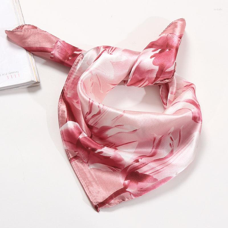 Scarves Fashion Flower Small Silk Square Scarf 60 60cm Headband Hairbands Hair Hoop For Women Lady Head Neck Satin Handkerchief
Scarves Fashion Flower Small Silk Square Scarf 60 60cm Headband Hairbands Hair Hoop For Women Lady Head Neck Satin Handkerchief