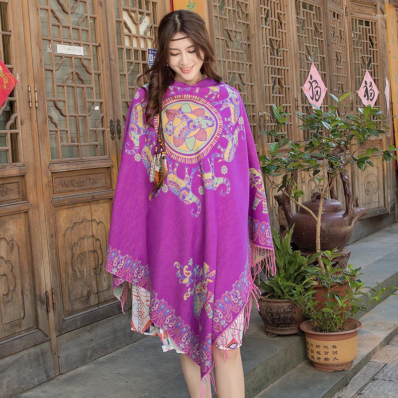 Scarves 5 Colors Animal Pattern National Female Square Blanket Ponchos Cashmere Women Large Warm Shawls Soft Outwear Lady Tassel Scarf
Scarves 5 Colors Animal Pattern National Female Square Blanket Ponchos Cashmere Women Large Warm Shawls Soft Outwear Lady Tassel Scarf