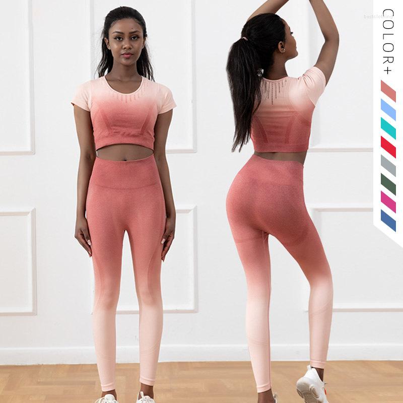 Active Sets 2PCS Seamless Yoga Set Women Tracksuit Workout Sportswear Gym Fitness Short Sleeve Shirts High Waist Leggings Sports Suits, Light green
Active Sets 2PCS Seamless Yoga Set Women Tracksuit Workout Sportswear Gym Fitness Short Sleeve Shirts High Waist Leggings Sports Suits, Light green