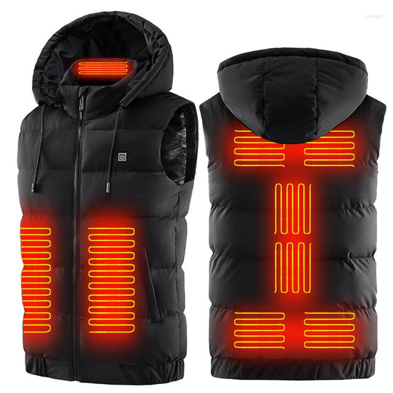 Men's Vests Electric Heated Jacket Men Women Winter Outdoor Camping Hiking Fishing Warm Clothing USB Heating Tactical Vest With Caps
Men's Vests Electric Heated Jacket Men Women Winter Outdoor Camping Hiking Fishing Warm Clothing USB Heating Tactical Vest With Caps